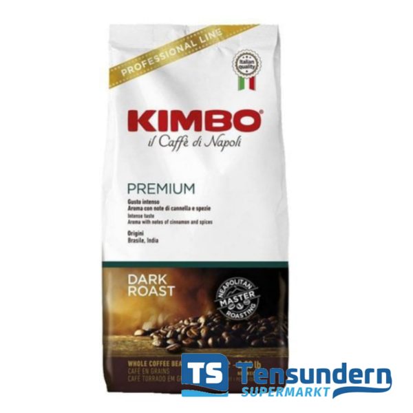 Kimbo Premium Dark Roast Bohnen 1000 Gramm