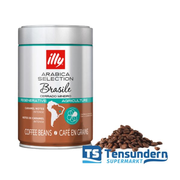 Illy Brasile Bohnen 250 Gramm