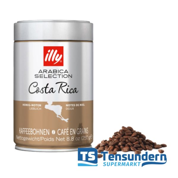 Illy Costa Rica Bohnen 250 Gramm