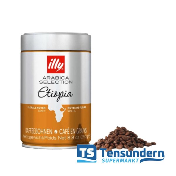 Illy Etiopia Bohnen 250 Gramm