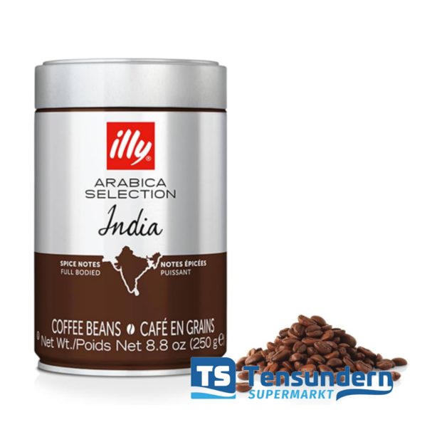 Illy India Bohnen 250 Gramm