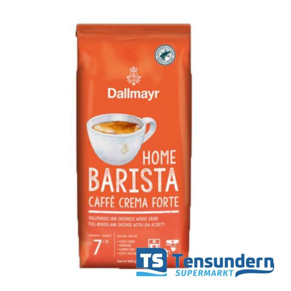 Dallmayr Home Barista Caffè Crema Forte 1000 Gramm Bohnen