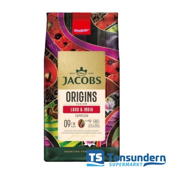 Jacobs Origins Laos & India Bohnen 1000 Gramm